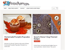 Tablet Screenshot of patchpuppy.com